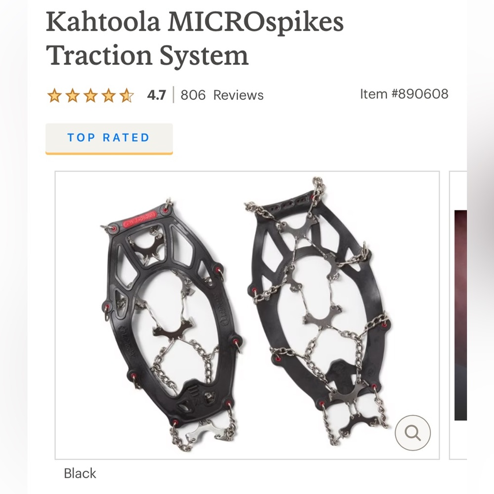 Kahtoola Microspikes NWOT